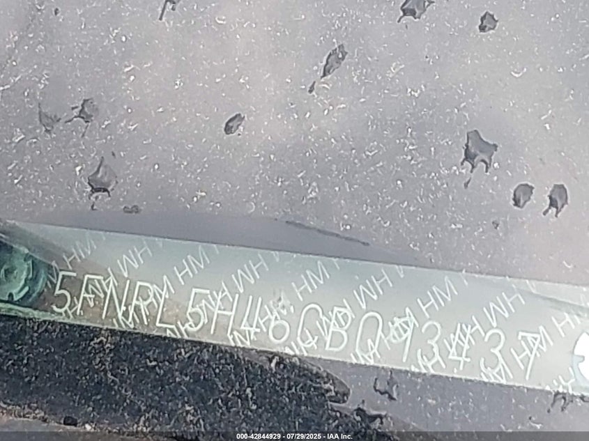 2012 Honda Odyssey Ex VIN: 5FNRL5H46CB093437 Lot: 42844929