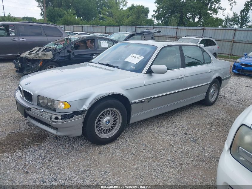 2001 BMW 740Il VIN: WBAGH83451DP21426 Lot: 42844952