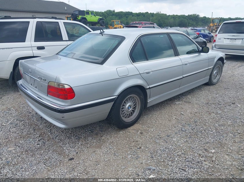 2001 BMW 740Il VIN: WBAGH83451DP21426 Lot: 42844952