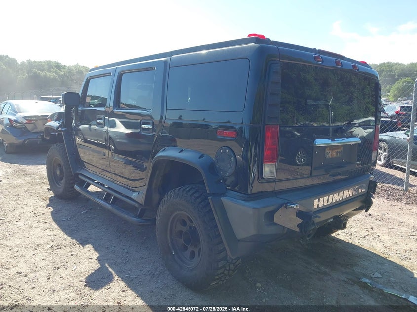 5GRGN23U05H115988 2005 HUMMER H2 photo no. 3