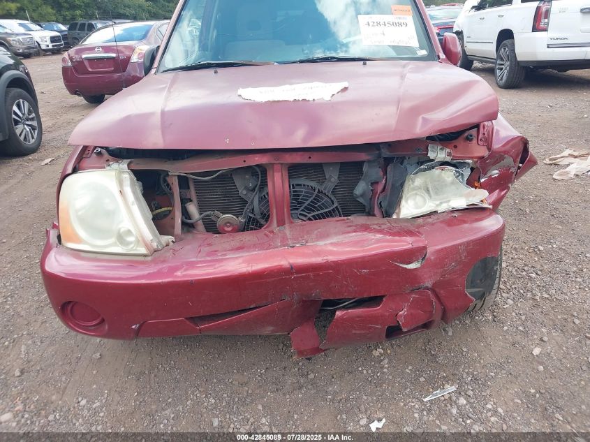 2005 Isuzu Ascender VIN: J53TY92V054101317 Lot: 42845089