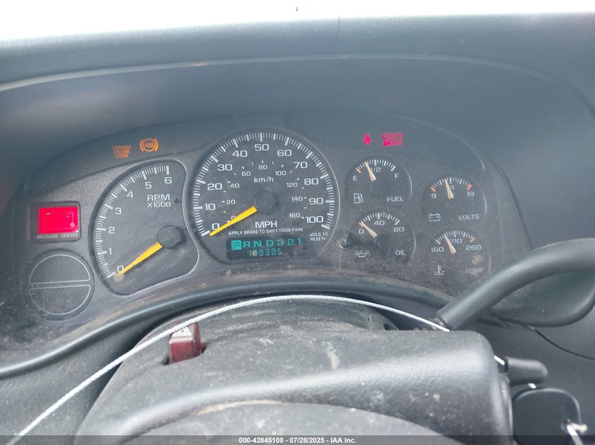 2001 Chevrolet Silverado 1500 Lt VIN: 2GCEC19T411116887 Lot: 42845108