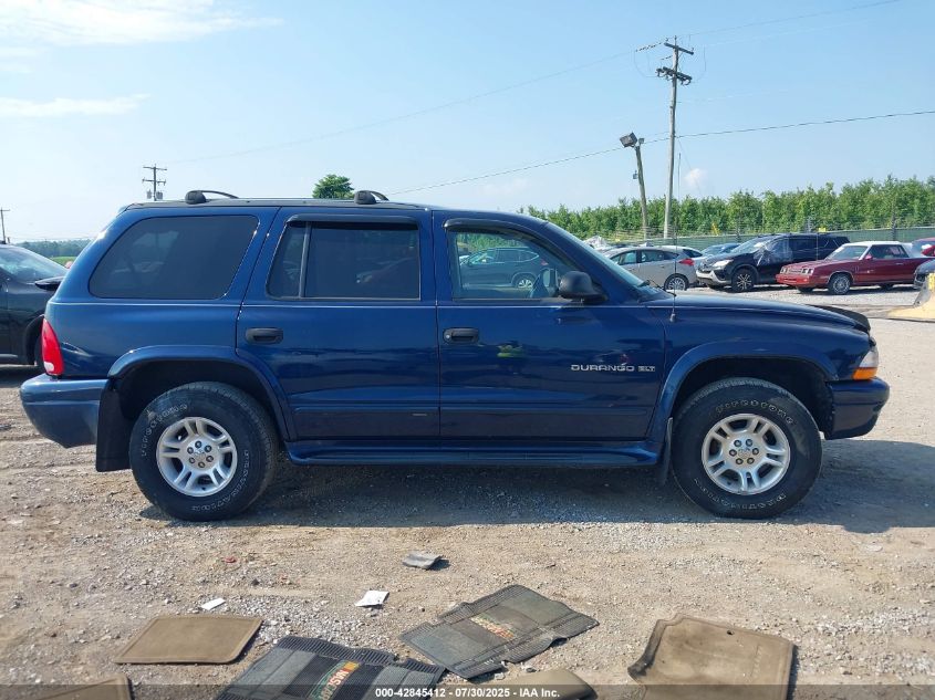 2001 Dodge Durango VIN: 1B4HS28N91F586296 Lot: 42845412