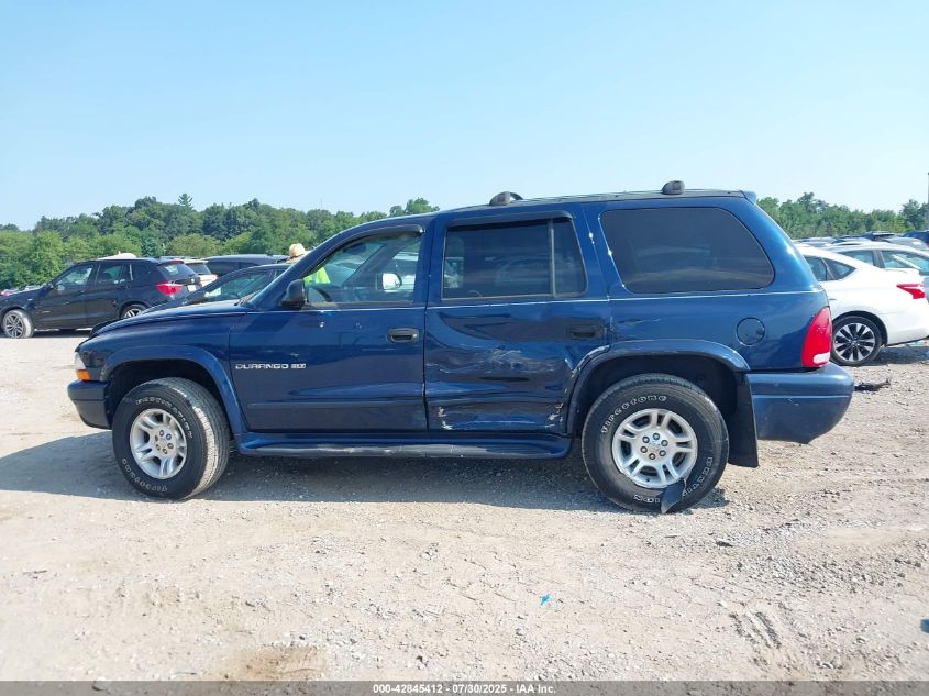 2001 Dodge Durango VIN: 1B4HS28N91F586296 Lot: 42845412
