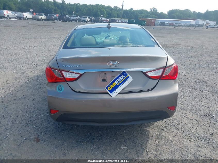 2014 Hyundai Sonata Gls VIN: 5NPEB4AC4EH928064 Lot: 42845458
