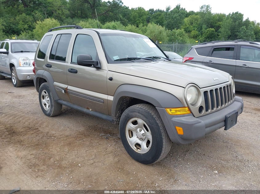 1J4GK48K37W505425 2007 Jeep Liberty Sport auction photo 1