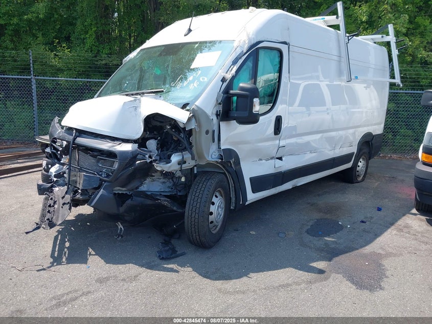 Vin: 3c6lrvdgxpe558552, lot: 43339051, ram promaster 2500 high roof 159 wb 20232