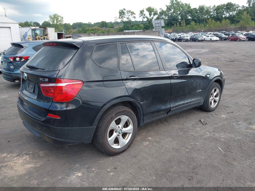 2011 BMW X3 xDrive28I VIN: 5UXWX5C51BL704377 Lot: 42845522