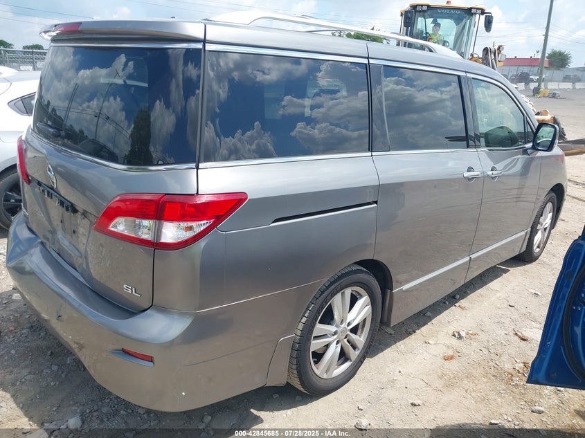 2012 Nissan Quest Sl VIN: JN8AE2KP0C9048792 Lot: 42845685