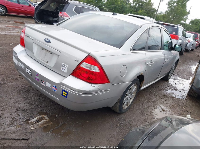 2007 Ford Five Hundred Sel VIN: 1FAFP24167G100955 Lot: 42845815