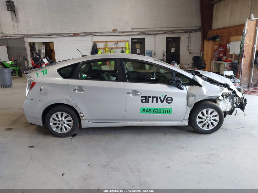 2012 Toyota Prius Plug-In VIN: JTDKN3DP0C3011232 Lot: 42845915