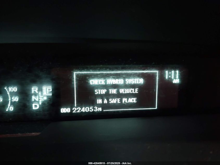 2012 Toyota Prius Plug-In VIN: JTDKN3DP0C3011232 Lot: 42845915