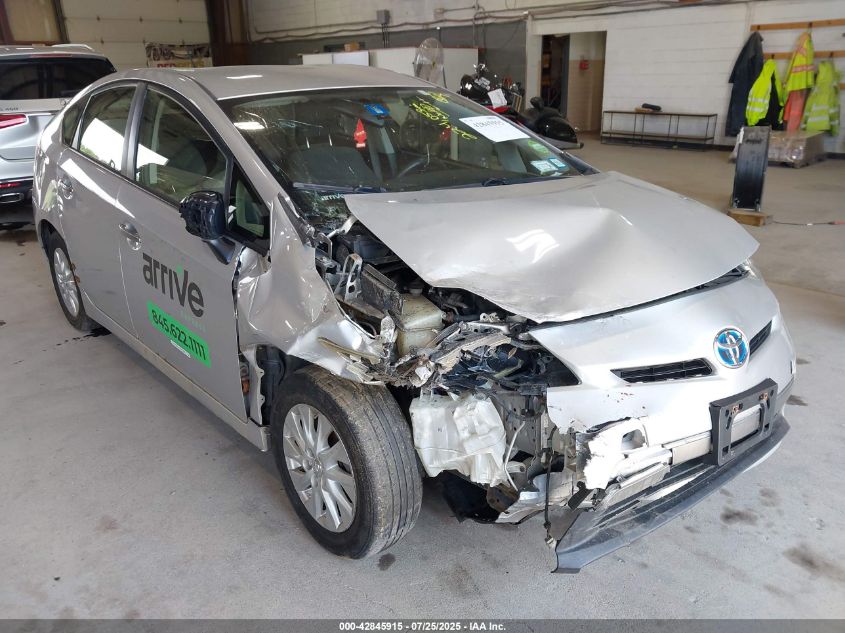 2012 Toyota Prius Plug-In VIN: JTDKN3DP0C3011232 Lot: 42845915