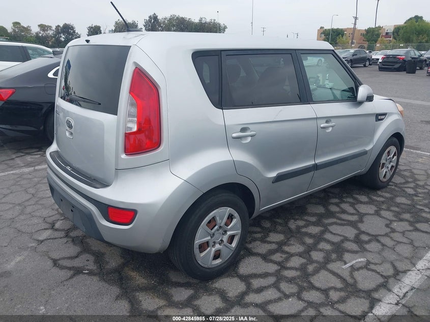 2012 Kia Soul VIN: KNDJT2A53C7478443 Lot: 42845985
