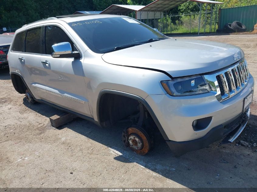 2012 Jeep Grand Cherokee Overland VIN: 1C4RJFCG2CC222333 Lot: 42846026