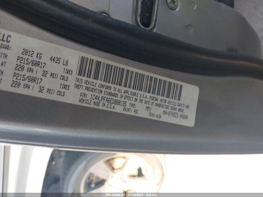 2014 JEEP PATRIOT HIGH ALTITUDE - 1C4NJPFA6ED888135