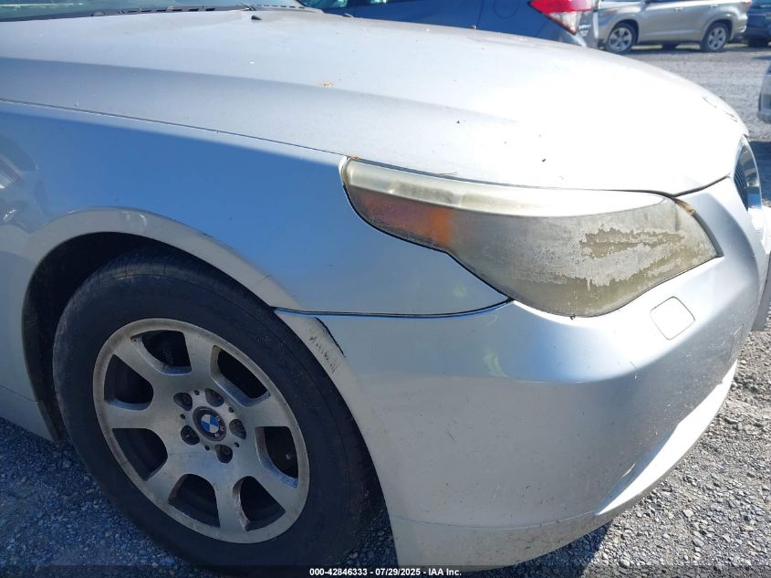 2004 BMW 525I VIN: WBANA53594B851700 Lot: 42846333