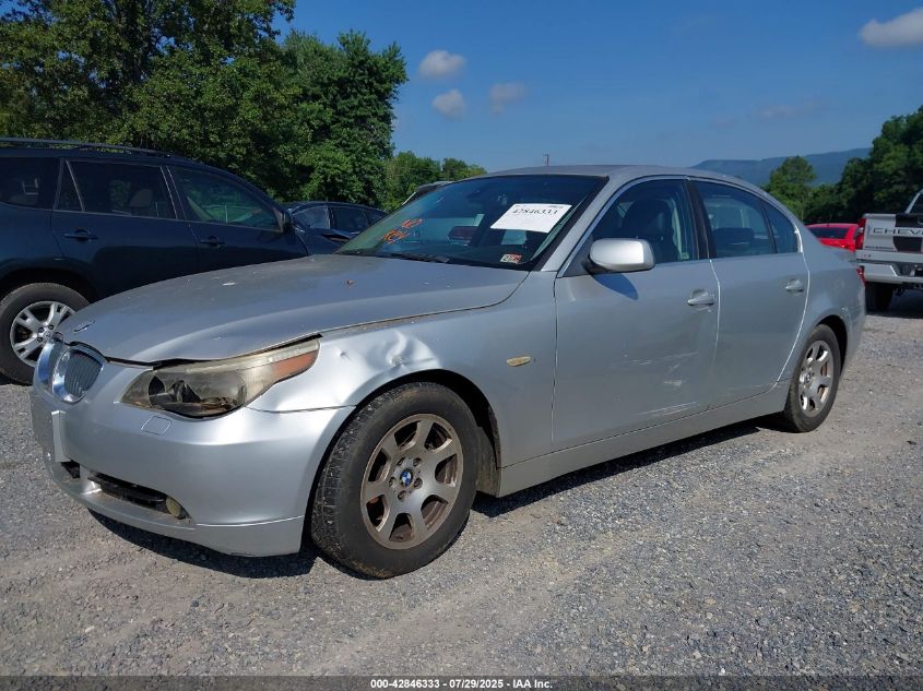 2004 BMW 525I VIN: WBANA53594B851700 Lot: 42846333