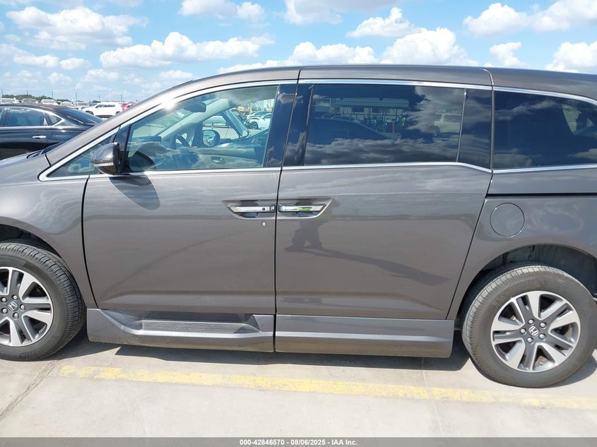 2015 Honda Odyssey Touring/Touring Elite VIN: 5FNRL5H90FB078366 Lot: 42846570
