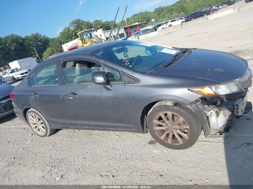 2012 Honda Civic Ex VIN: JHMFB2F84CSO00653 Lot: 42846658