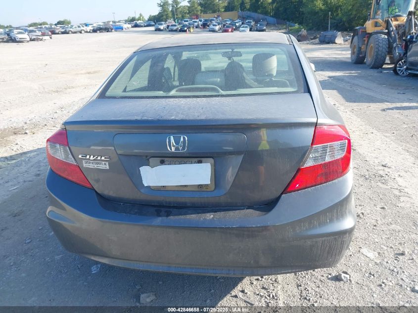 2012 Honda Civic Ex VIN: JHMFB2F84CSO00653 Lot: 42846658