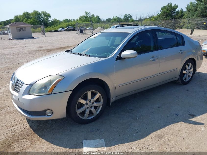 2004 Nissan Maxima 3.5 Sl VIN: 1N4BA41E14C858255 Lot: 42846895