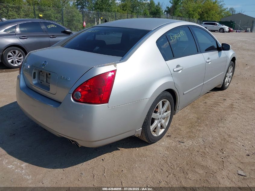 2004 Nissan Maxima 3.5 Sl VIN: 1N4BA41E14C858255 Lot: 42846895