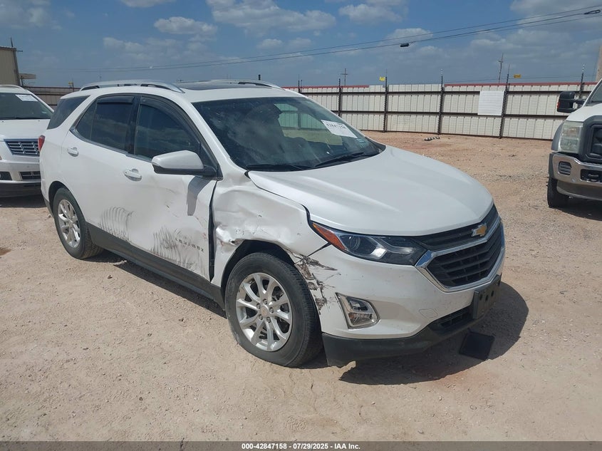2GNAXJEV1J6152833 2018 Chevrolet Equinox Lt auction photo 1