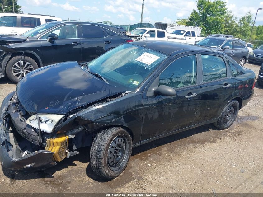 2007 Ford Focus S/Se/Ses VIN: 1FAHP34N77W124415 Lot: 42847169