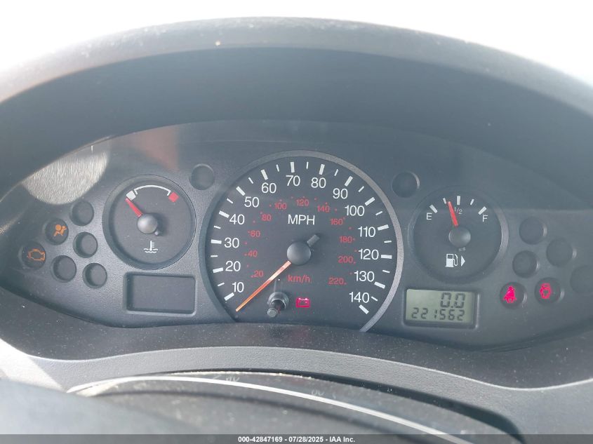 2007 Ford Focus S/Se/Ses VIN: 1FAHP34N77W124415 Lot: 42847169