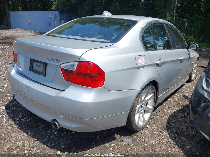 2007 BMW 335I VIN: WBAVB73527VF52015 Lot: 42847289