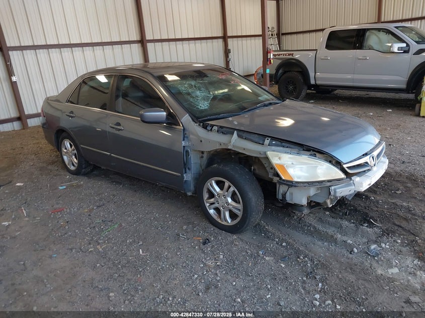 1HGCM56887A055541 2007 Honda Accord 2.4 Ex auction photo 1