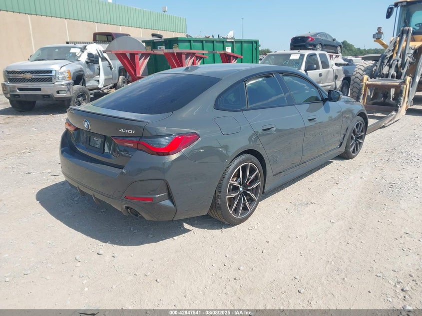Vin: wba63av02nfm09568, lot: 43341118, bmw 430i gran coupe 20224