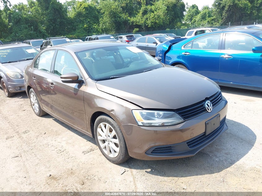 3VWDP7AJXCM394165 2012 Volkswagen Jetta 2.5L Se auction photo 1