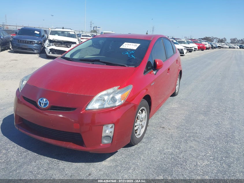 Vin: jtdkn3duxb0265584, lot: 43341217, toyota prius two 20112