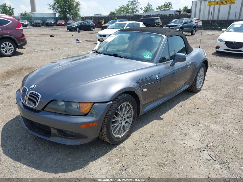 2001 BMW Z3 2.5I VIN: WBACN33481LM01095 Lot: 42847667