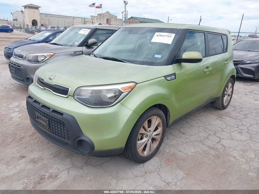 2015 Kia Soul + VIN: KNDJP3A52F7757381 Lot: 42847765