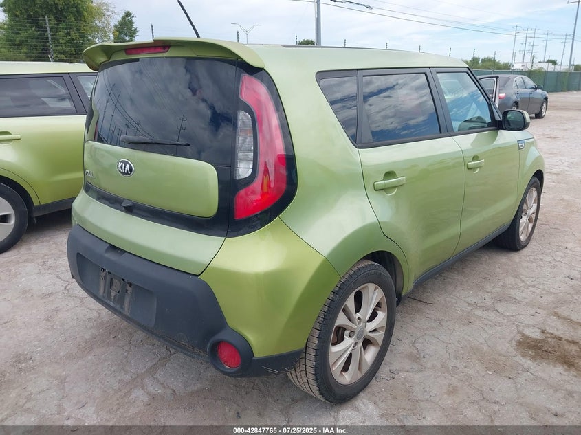 2015 Kia Soul + VIN: KNDJP3A52F7757381 Lot: 42847765