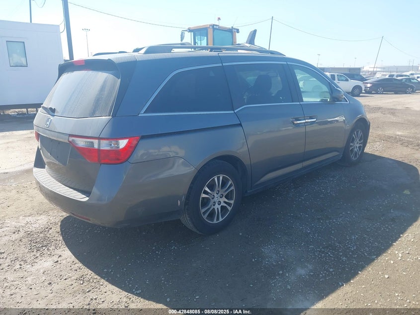 Vin: 5fnrl5h65db014505, lot: 43341662, honda odyssey ex-l 20134