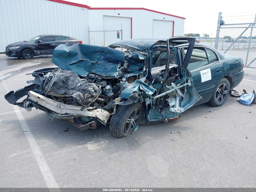 2000 Buick Lesabre Custom green sedan gasoline 1G4HP54K3Y4121788 photo #3