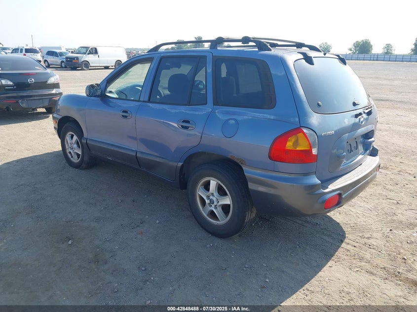 KM8SC73D63U487446 2003 HYUNDAI SANTA FE photo no. 3