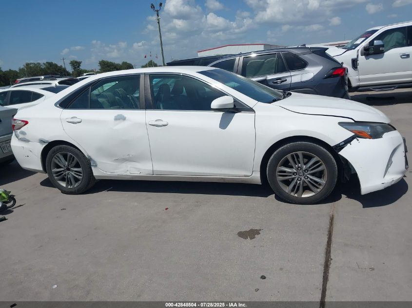 2016 Toyota Camry Se VIN: 4T1BF1FK9GU183886 Lot: 42848504