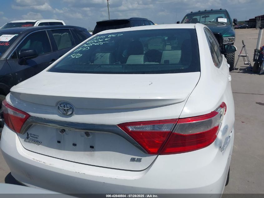 2016 Toyota Camry Se VIN: 4T1BF1FK9GU183886 Lot: 42848504