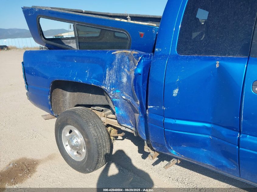 2000 Dodge Ram 2500 St VIN: 1B7KF23W7YJ115638 Lot: 42848584