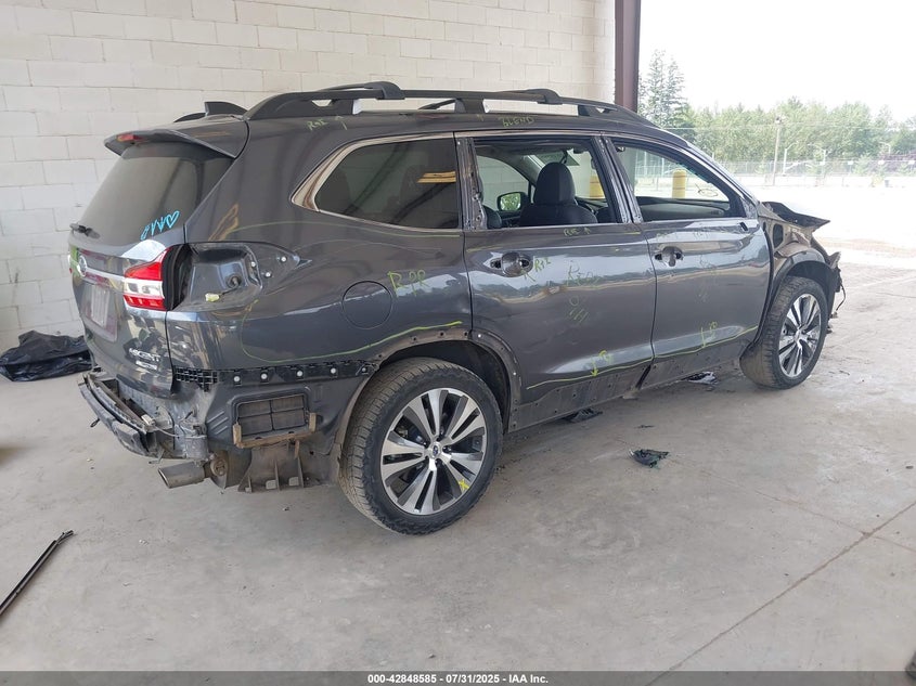 Vin: 4s4wmapd5k3475444, lot: 43342162, subaru ascent limited 20194