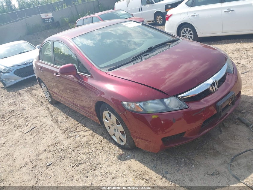 19XFA1F53AE057141 2010 Honda Civic Lx auction photo 1