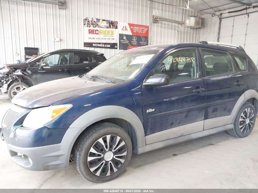 2007 Pontiac Vibe VIN: 5Y2SL65837Z408841 Lot: 42848718