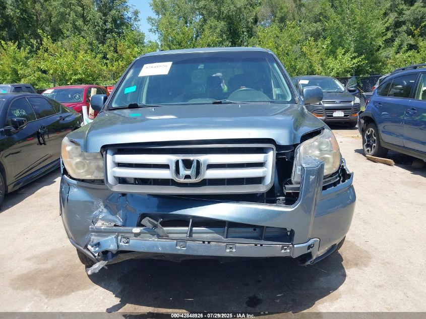 2007 Honda Pilot Ex-L VIN: 2HKYF18547H517774 Lot: 42848926