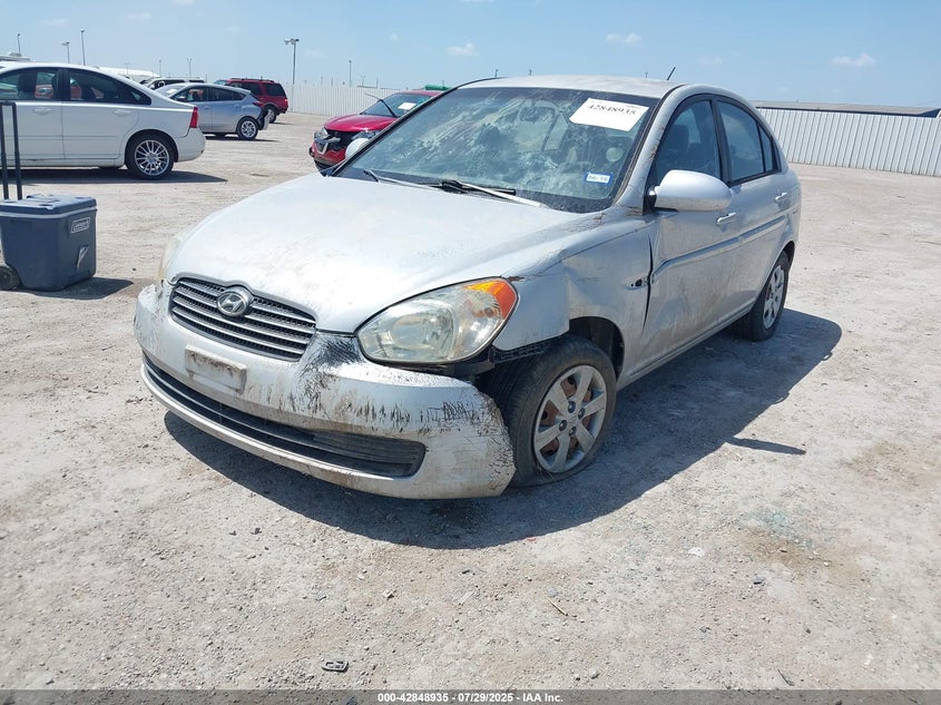 2009 Hyundai Accent Gls VIN: KMHCN46C19U295814 Lot: 42848935