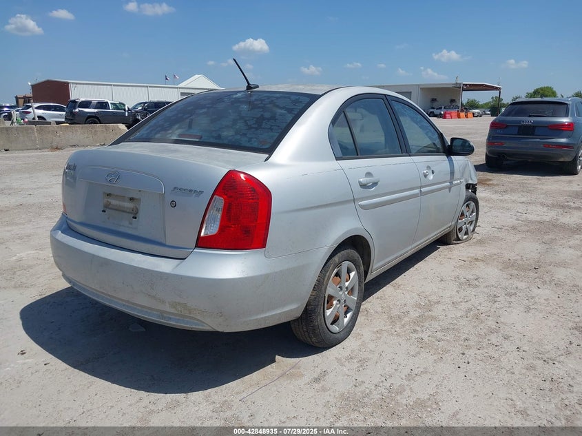 2009 Hyundai Accent Gls VIN: KMHCN46C19U295814 Lot: 42848935